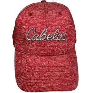 Cabela's Hat Cap Red Flex Fit‎ OSFM